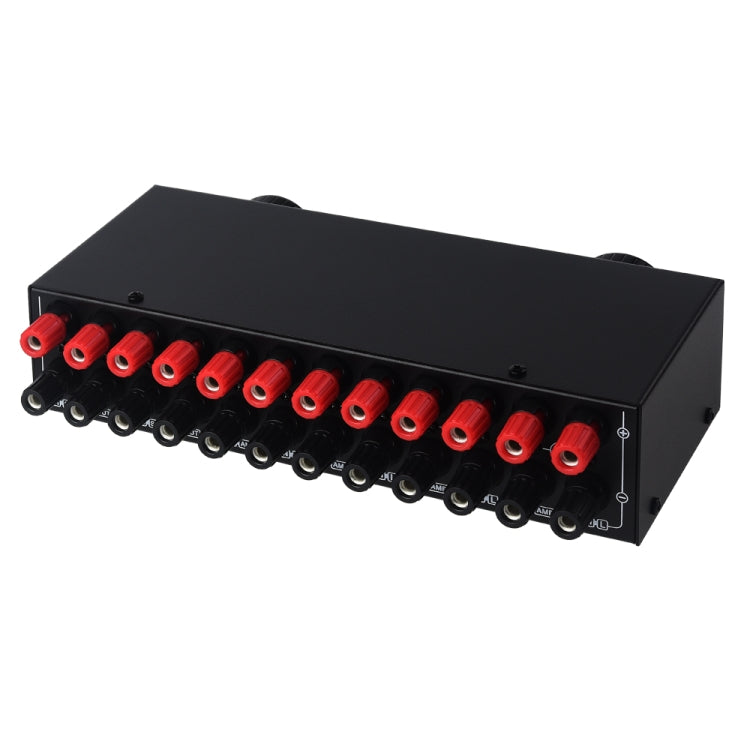 B071 4 Input 2 Output or 2 In 4 Out Power Amplifier Speaker Selector Switcher -  by PMC Jewellery | Online Shopping South Africa | PMC Jewellery | Buy Now Pay Later Mobicred