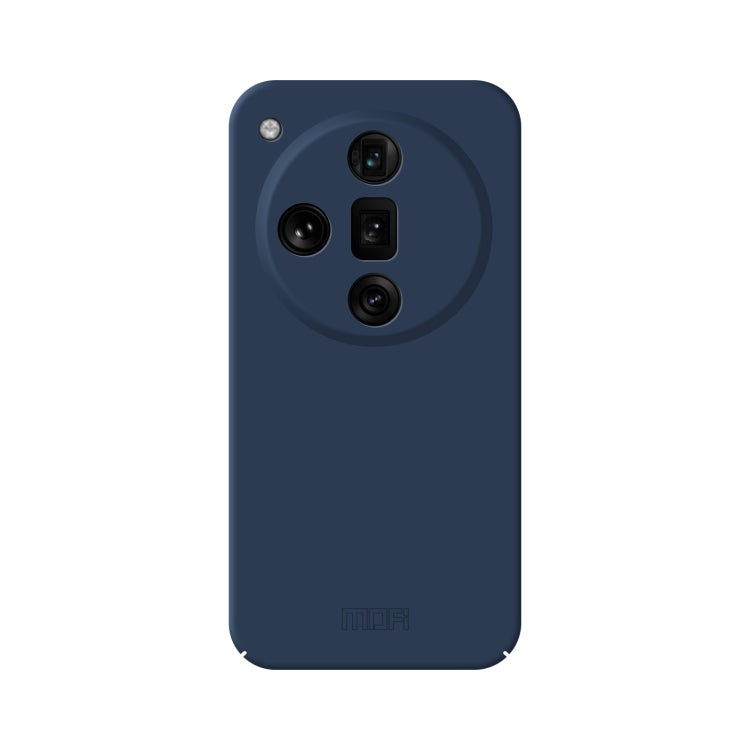 For OPPO Find X7 MOFI Qin Series Skin Feel All-inclusive PC Phone Case(Blue) - OPPO Cases by MOFI | Online Shopping South Africa | PMC TechLife | Buy Now Pay Later Mobicred