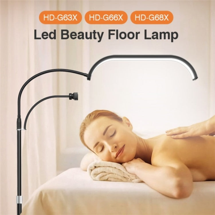 HD-G63X Floor Standing Remote Dimming LED Moon Lamp Manicure Eyelash Beauty Lamp(US Plug) - Selfie Light by PMC Jewellery | Online Shopping South Africa | PMC Jewellery | Buy Now Pay Later Mobicred