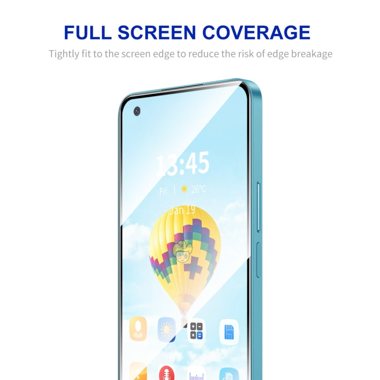 For OPPO K10x 2pcs ENKAY Full Glue High Aluminum-silicon Tempered Glass Film - OPPO Tempered Glass by ENKAY | Online Shopping South Africa | PMC TechLife | Buy Now Pay Later Mobicred