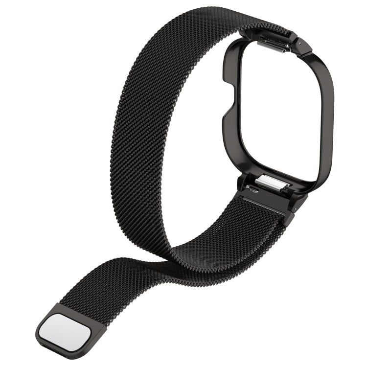 For CMF Watch Pro D395 Metal Frame + Milanese Integrated Magnetic Watch Band(Silver) - Watch Bands by PMC TechLife | Online Shopping South Africa | PMC TechLife