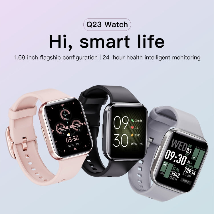 Q23 IP67 Waterproof Smart Bracelet Sport Fitness Tracker(Black) - Smart Watches by PMC TechLife | Online Shopping South Africa | PMC TechLife | Buy Now Pay Later Mobicred