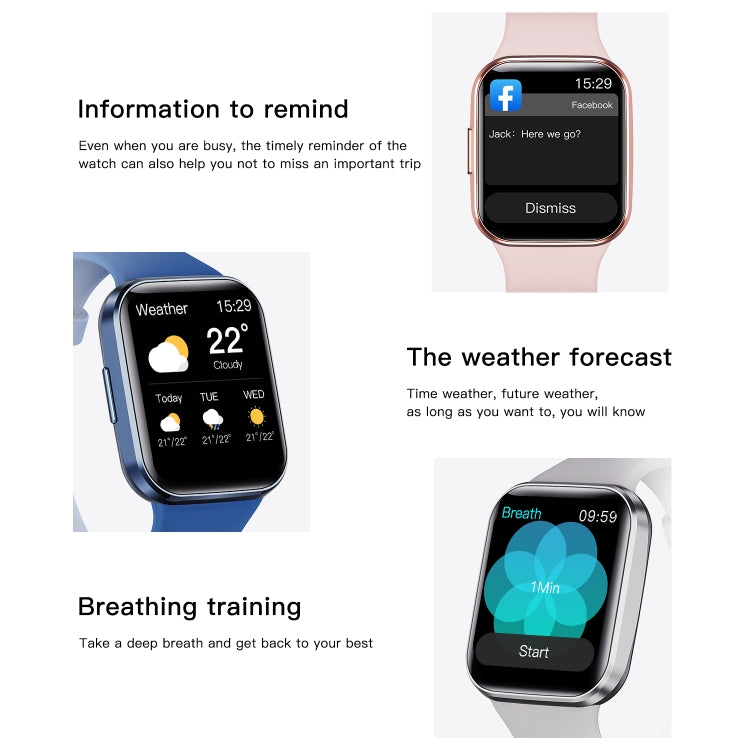 Q23 IP67 Waterproof Smart Bracelet Sport Fitness Tracker(Blue) - Smart Watches by PMC TechLife | Online Shopping South Africa | PMC TechLife