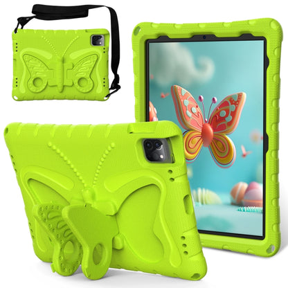 For iPad Air 11 2024 Butterfly Bracket EVA Shockproof Tablet Case(Grass Green) - iPad Air 11 2024 Cases by PMC Jewellery | Online Shopping South Africa | PMC Jewellery | Buy Now Pay Later Mobicred
