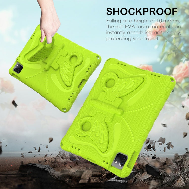 For iPad Pro 11 2024 Butterfly Bracket EVA Shockproof Tablet Case(Grass Green) - iPad Pro 11 2024 Cases by PMC Jewellery | Online Shopping South Africa | PMC Jewellery | Buy Now Pay Later Mobicred