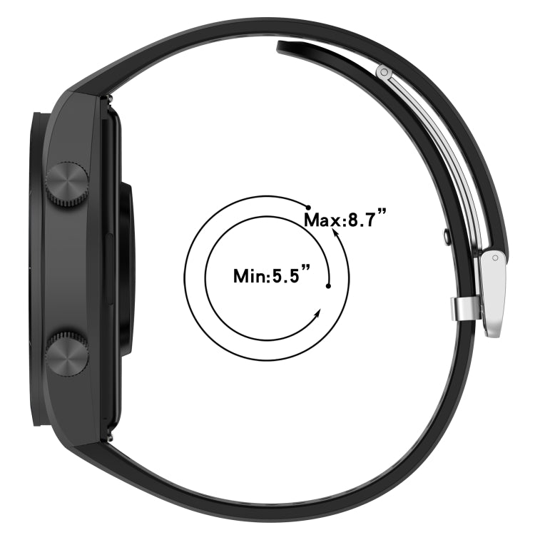 For Xiaomi Watch H1 Blood Pressure Watch Silicone Watch Band(Dark Grey) - free shipping - PMC TechLife - Order now!