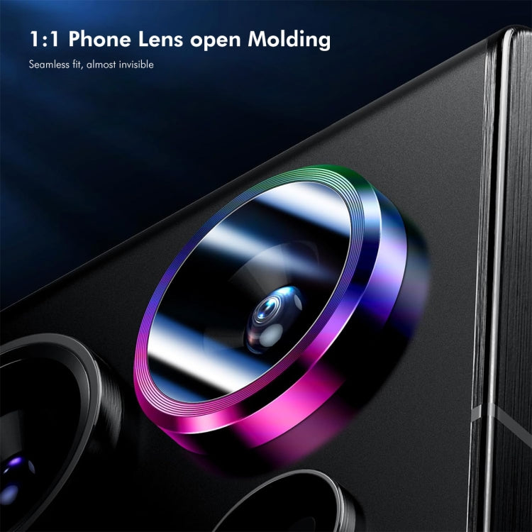 For Samsung Galaxy S24 Ultra 5G ENKAY Hat-Prince AR 9H Rear Lens Aluminium Alloy Tempered Glass Film(Grey) - free shipping - PMC Jewellery - Order now!