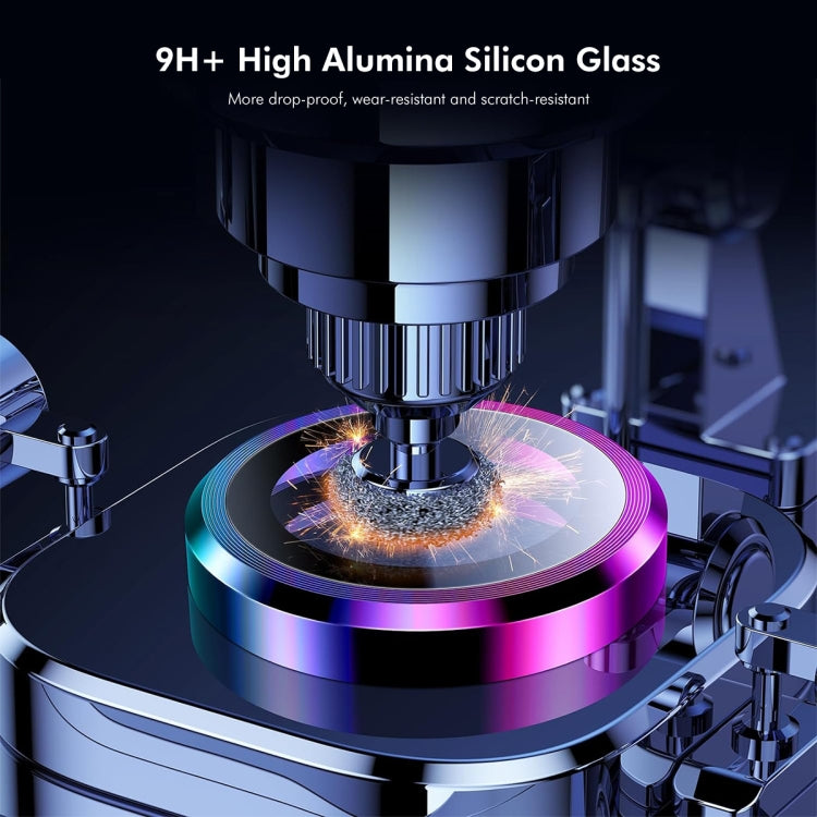 For Samsung Galaxy S24 Ultra 5G ENKAY Hat-Prince AR 9H Rear Lens Aluminium Alloy Tempered Glass Film(Silver) - free shipping - PMC Jewellery - Order now!