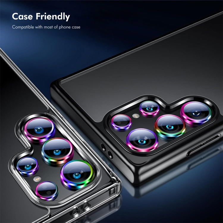 For Samsung Galaxy S24 Ultra 5G ENKAY Hat-Prince AR 9H Rear Lens Aluminium Alloy Tempered Glass Film(Silver) - free shipping - PMC Jewellery - Order now!