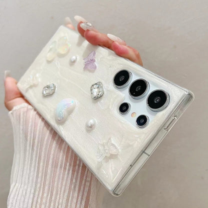 For Samsung Galaxy S25 Ultra 5G Cream Gum Decoden TPU Phone Case(Love) - Galaxy S25 Ultra 5G Cases by PMC Jewellery | Online Shopping South Africa | PMC Jewellery | Buy Now Pay Later Mobicred