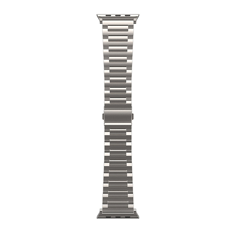 For Apple Watch Ultra 2 49mm I-Shaped Titanium Watch Band(Titanium) - Watch Bands by PMC Jewellery | Online Shopping South Africa | PMC Jewellery