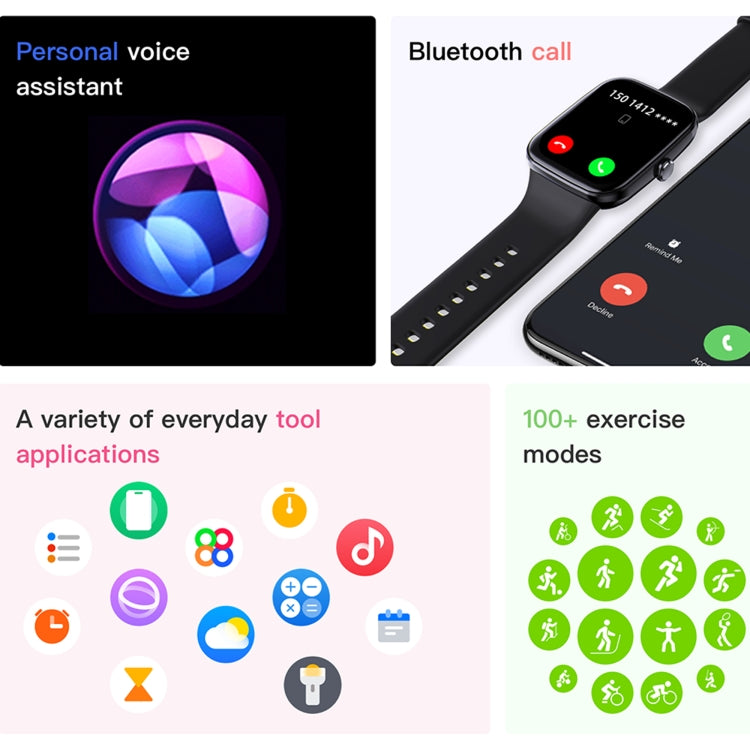 Q32 IP67 Waterproof Smart Bracelet Bluetooth Call Fitness Tracker(Blue) - Smart Watches by PMC TechLife | Online Shopping South Africa | PMC TechLife | Buy Now Pay Later Mobicred