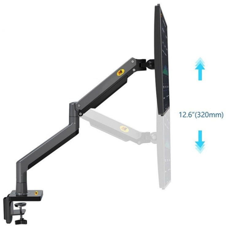 NB G45 22-40 inch Adjustable Aluminum Alloy Bracket Rotatable Computer Monitor Holder - TV Brackets & Mounts by PMC Jewellery | Online Shopping South Africa | PMC Jewellery | Buy Now Pay Later Mobicred