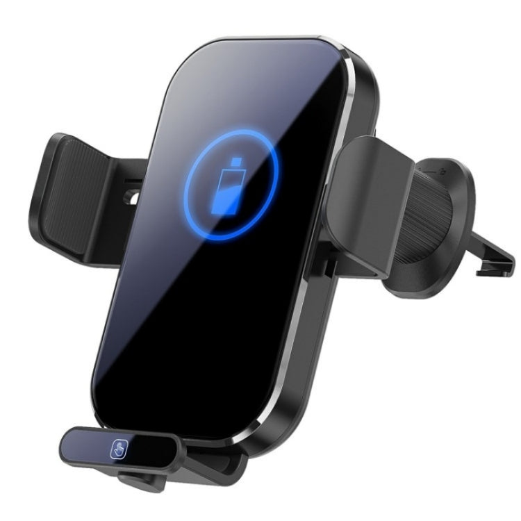X10s Car Air Vent Hook 66W High Power Intelligent Induction Wireless Charger(Tarnish) - Wireless Charger Holders by PMC TechLife | Online Shopping South Africa | PMC TechLife | Buy Now Pay Later Mobicred