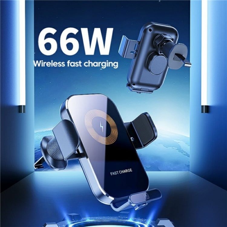 X12s Car Air Vent Wireless Charger 66W High Power Intelligent Induction Holder(Tarnish) - free shipping - PMC TechLife - Order now!