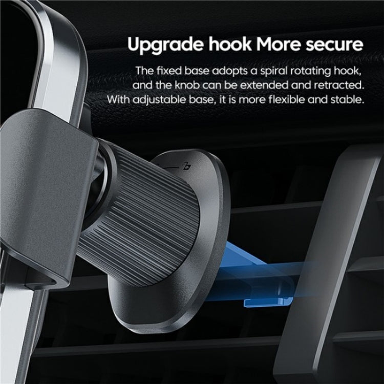 X12s Car Air Vent Wireless Charger 66W High Power Intelligent Induction Holder(Silver) - free shipping - PMC TechLife - Order now!