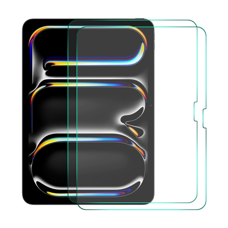 For iPad Pro 13 2024 / Air 13 2025 /2024 2pcs ENKAY Hat-Prince 0.33mm Explosion-proof Tempered Glass Film - free shipping - PMC TechLife - Order now!