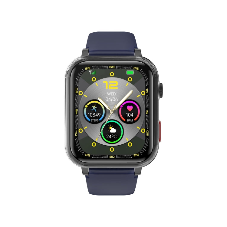 G18 1.83 inch Color Screen Smart Watch Silicone Strap, Support  Noninvasive Blood Sugar / Uric Acid(Blue) - Smart Watches by PMC TechLife | Online Shopping South Africa | PMC TechLife | Buy Now Pay Later Mobicred