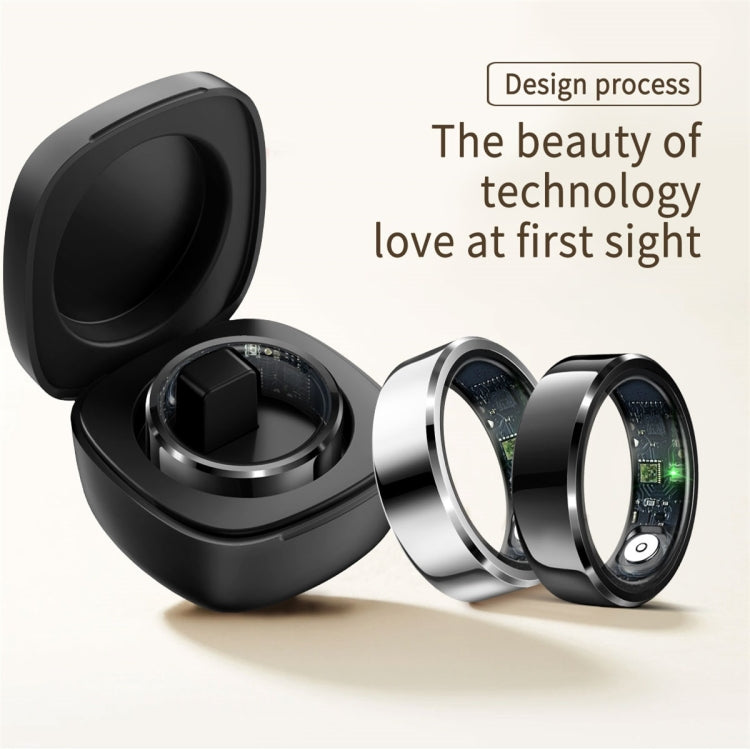 R6 SIZE 9 Smart Ring, Support Heart Rate / Blood Oxygen / Sleep Monitoring(Black) - Smart Rings / Smart Telephones by PMC Jewellery | Online Shopping South Africa | PMC Jewellery | Buy Now Pay Later Mobicred