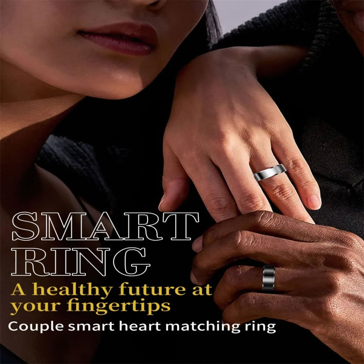 R6 SIZE 11 Smart Ring, Support Heart Rate / Blood Oxygen / Sleep Monitoring(Black) - Smart Rings / Smart Telephones by PMC TechLife | Online Shopping South Africa | PMC TechLife | Buy Now Pay Later Mobicred