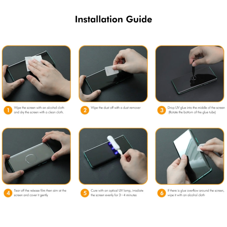 For vivo X100 / X100 Pro ENKAY Hat-Prince UV Full Glue Tempered Glass Film - free shipping - PMC Jewellery - Order now!