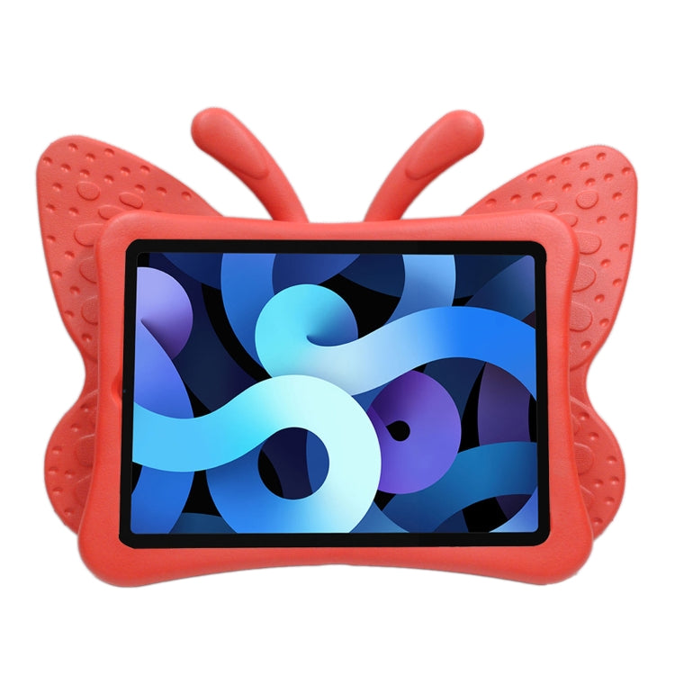 For iPad Pro 11 2024 Butterfly Bracket Kids EVA Shockproof Tablet Case(Red) - iPad Pro 11 2024 Cases by PMC TechLife | Online Shopping South Africa | PMC TechLife | Buy Now Pay Later Mobicred