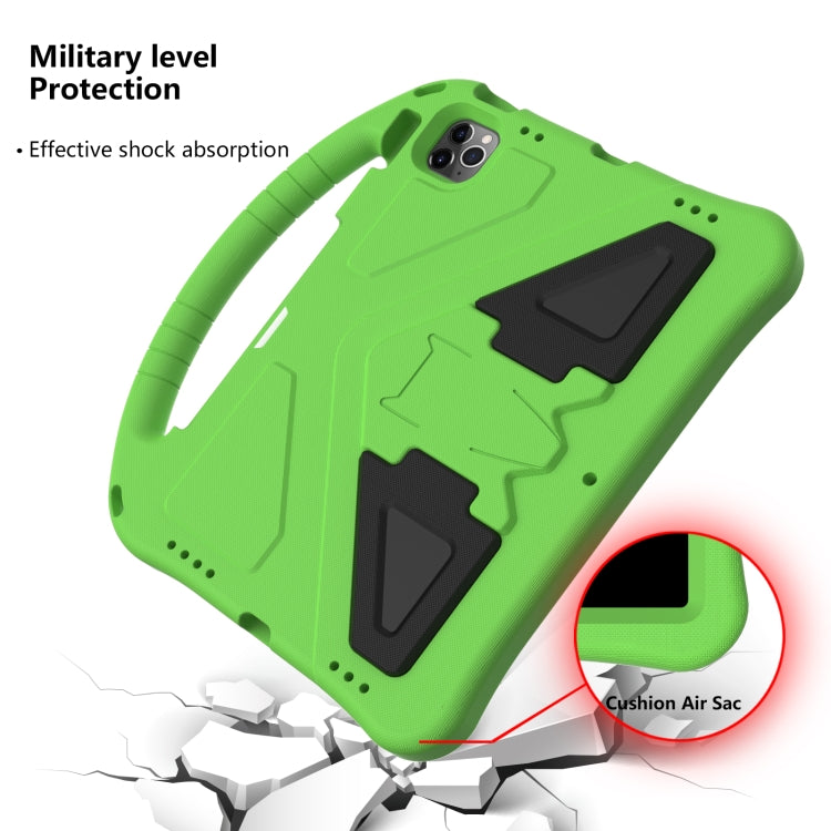 For iPad Pro 11 2024 EVA Shockproof Tablet Case with Holder(Green) - free shipping - PMC TechLife - Order now!