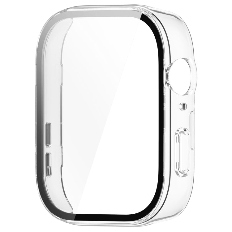 For Huawei Watch Fit 3 PC + Tempered Film Integrated Watch Protective Case(Transparent) - Watch Cases by PMC TechLife | Online Shopping South Africa | PMC TechLife | Buy Now Pay Later Mobicred