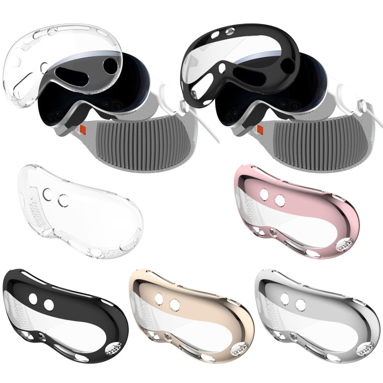 For Apple Vision Pro Electroplated TPU Protective Case VR Glasses Accessories(Pink) - VR Accessories by PMC TechLife | Online Shopping South Africa | PMC TechLife | Buy Now Pay Later Mobicred