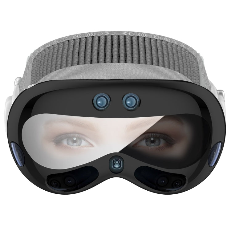 For Apple Vision Pro Electroplated TPU Protective Case VR Glasses Accessories(Black) - VR Accessories by PMC TechLife | Online Shopping South Africa | PMC TechLife | Buy Now Pay Later Mobicred