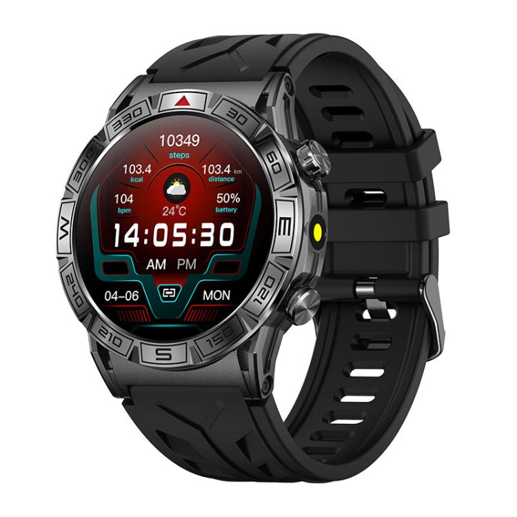 KC80 1.43 inch Color Screen Smart Watch, Support AI Voice Assistant / Bluetooth Call(Black) - Smart Watches by PMC TechLife | Online Shopping South Africa | PMC TechLife | Buy Now Pay Later Mobicred