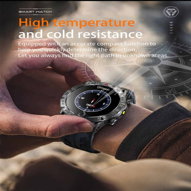 KC80 1.43 inch Color Screen Smart Watch, Support AI Voice Assistant / Bluetooth Call(Orange) - Smart Watches by PMC TechLife | Online Shopping South Africa | PMC TechLife | Buy Now Pay Later Mobicred