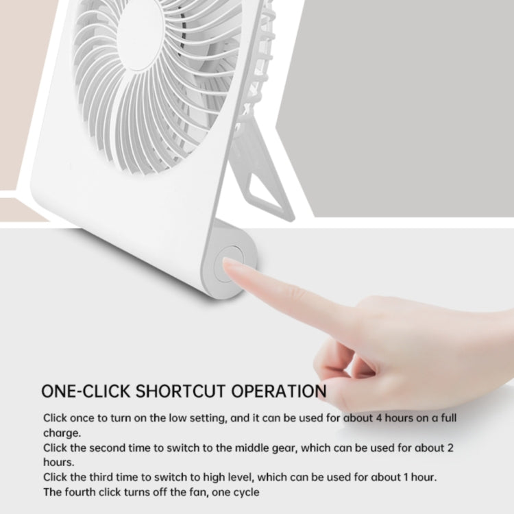 AR-13 Home Office Hanging Fan  Summer Cooler Silent Operation Desktop Fan(Yellow) - Electric Fans by PMC Jewellery | Online Shopping South Africa | PMC Jewellery | Buy Now Pay Later Mobicred