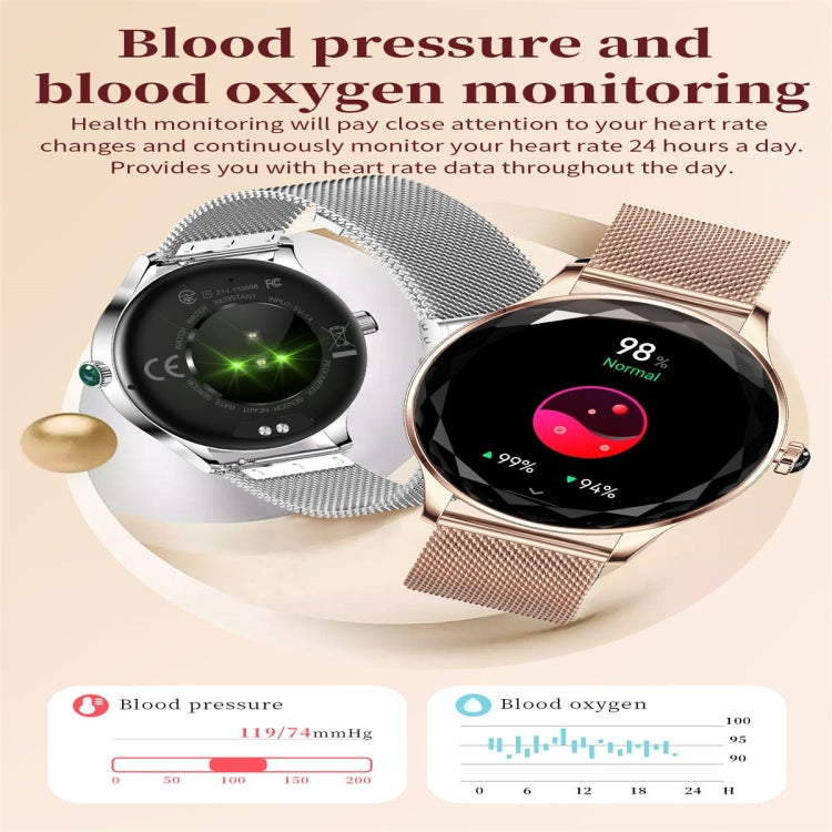 NX23 Pro 1.27 inch Color Screen Smart Watch, Support Bluetooth Call / Heart Rate Monitoring(Silver) - Smart Watches by PMC TechLife | Online Shopping South Africa | PMC TechLife | Buy Now Pay Later Mobicred