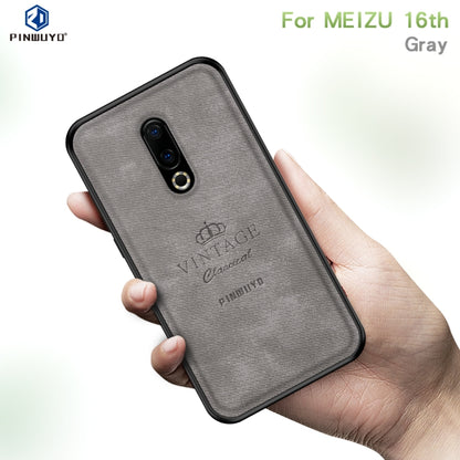 PINWUYO Shockproof Waterproof Full Coverage PC + TPU + Skin Protective Case for Meizu 16th(Red) - Meizu by PINWUYO | Online Shopping South Africa | PMC Jewellery | Buy Now Pay Later Mobicred