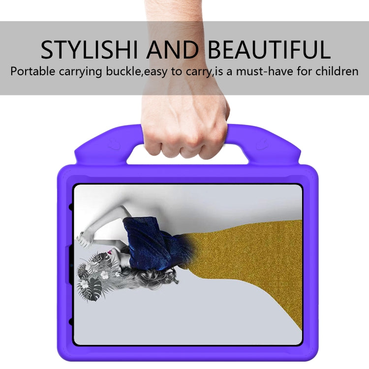 For iPad Pro 11 2024 Children EVA Shockproof Tablet Case with Thumb Bracket(Purple) - iPad Pro 11 2024 Cases by PMC Jewellery | Online Shopping South Africa | PMC Jewellery | Buy Now Pay Later Mobicred