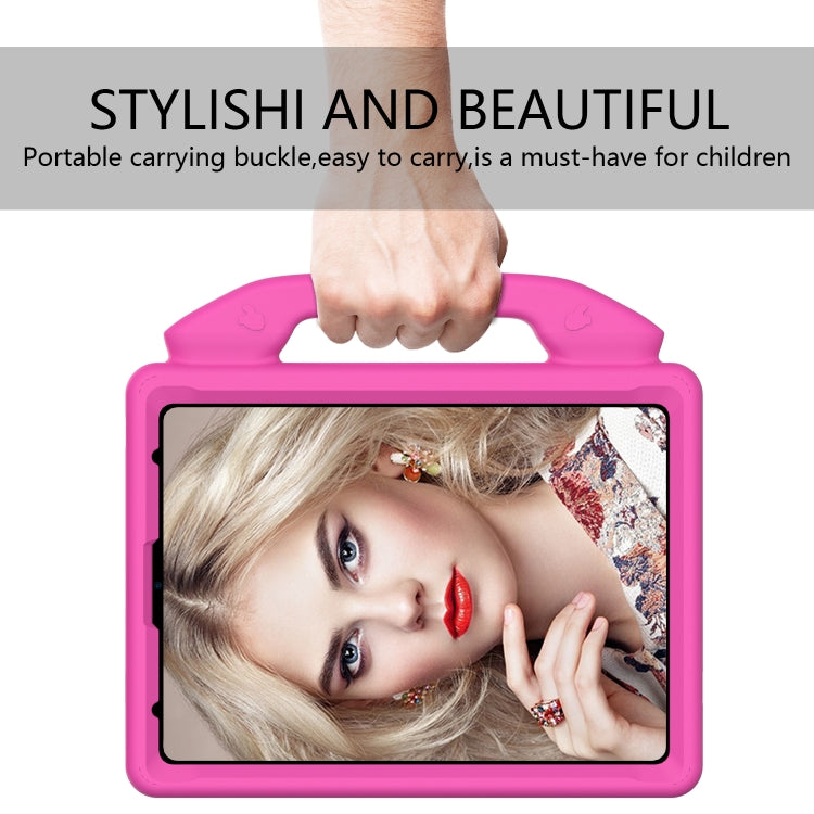 For iPad Air 13 2024 Children EVA Shockproof Tablet Case with Thumb Bracket(RoseRed) - iPad Air 13 2024 Cases by PMC Jewellery | Online Shopping South Africa | PMC Jewellery | Buy Now Pay Later Mobicred