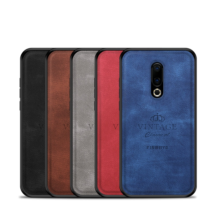 PINWUYO Shockproof Waterproof Full Coverage PC + TPU + Skin Protective Case for Meizu 16 Plus(Brown) - Meizu by PINWUYO | Online Shopping South Africa | PMC Jewellery | Buy Now Pay Later Mobicred