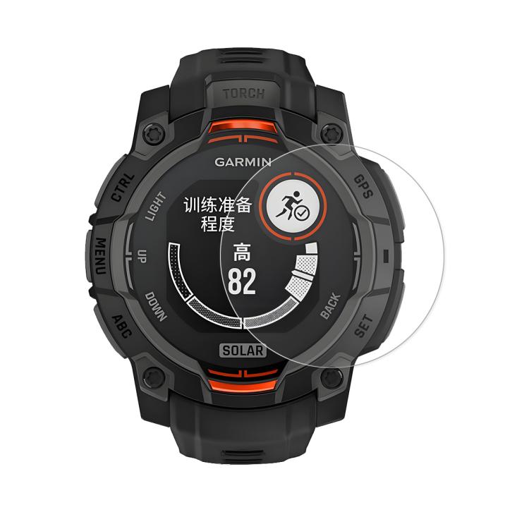 For Garmin Instinct 3 AMOLED / Solar 45mm ENKAY Hat-Prince 0.2mm 9H Tempered Glass Screen Protector Watch Film - free shipping - PMC TechLife - Order now!