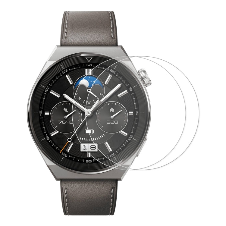 For Garmin Forerunner 158 2pcs ENKAY Hat-Prince 0.2mm 9H Tempered Glass Screen Protector Watch Film - free shipping - PMC TechLife - Order now!