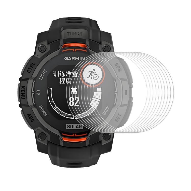 For Garmin Instinct E 40mm 10pcs ENKAY Hat-Prince 0.2mm 9H Tempered Glass Screen Protector Watch Film - free shipping - PMC TechLife - Order now!