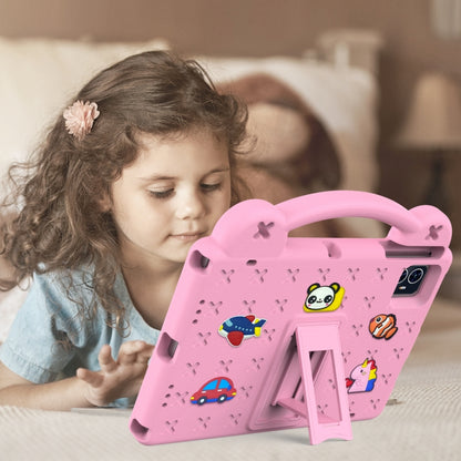 For Blackview Tab 80 10.1 2023 Handle Kickstand Children EVA Shockproof Tablet Case(Pink) - Others by PMC Jewellery | Online Shopping South Africa | PMC Jewellery | Buy Now Pay Later Mobicred