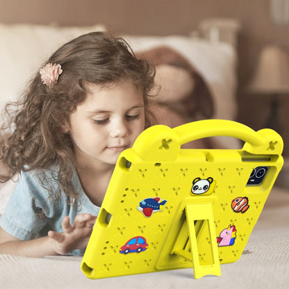 For Blackview Tab 80 10.1 2023 Handle Kickstand Children EVA Shockproof Tablet Case(Yellow) - Others by PMC Jewellery | Online Shopping South Africa | PMC Jewellery | Buy Now Pay Later Mobicred