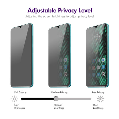 For Tecno Spark 9 Pro ENKAY Hat-Prince 28 Degree Anti-peeping Privacy Tempered Glass Film - Tecno Tempered Glass by ENKAY | Online Shopping South Africa | PMC Jewellery | Buy Now Pay Later Mobicred