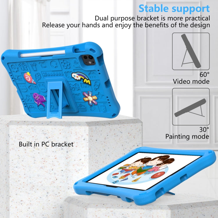 For iPad Pro 11 2024 Hi Baby EVA Full Body Tablet Case with Strap(Sky Blue) - iPad Pro 11 2024 Cases by PMC TechLife | Online Shopping South Africa | PMC TechLife | Buy Now Pay Later Mobicred