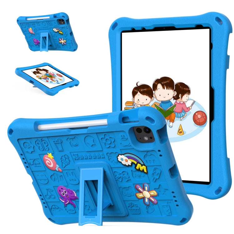 For iPad Pro 11 2024 Hi Baby EVA Full Body Tablet Case with Strap(Sky Blue) - iPad Pro 11 2024 Cases by PMC TechLife | Online Shopping South Africa | PMC TechLife | Buy Now Pay Later Mobicred
