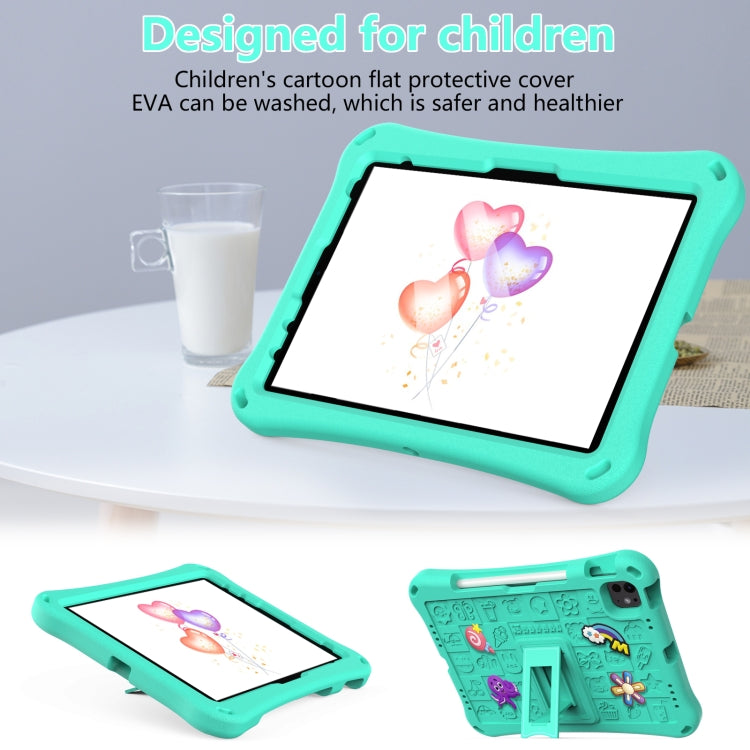 For iPad Pro 11 2024 Hi Baby EVA Full Body Tablet Case with Strap(Mint Green) - iPad Pro 11 2024 Cases by PMC TechLife | Online Shopping South Africa | PMC TechLife | Buy Now Pay Later Mobicred