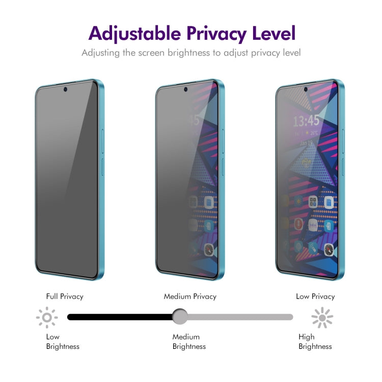 For OPPO Reno11 F / F25 Pro ENKAY Hat-Prince 28 Degree Anti-peeping Privacy Silk Print Tempered Glass Film - free shipping - PMC Jewellery - Order now!