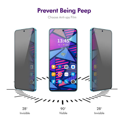 For OPPO Reno11 F / F25 Pro 5pcs ENKAY Hat-Prince 28 Degree Anti-peeping Privacy Silk Print Tempered Glass Film - OPPO Tempered Glass by ENKAY | Online Shopping South Africa | PMC Jewellery | Buy Now Pay Later Mobicred