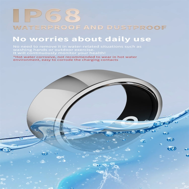 R09M SIZE 20 Smart Ring, Support Health Monitoring / Care For Families(Gold) - Smart Rings / Smart Telephones by PMC TechLife | Online Shopping South Africa | PMC TechLife | Buy Now Pay Later Mobicred